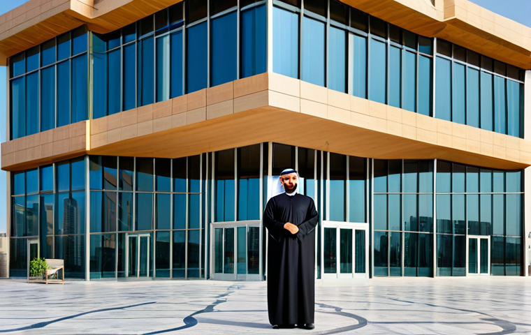 **
"A professional Arab architect in a modern, fully clothed, modest business attire, standing confidently in front of a newly designed, sustainable building in Dubai, showcasing innovative design elements, safe for work, appropriate content, perfect anatomy, correct proportions, professional architectural photography, high quality, family-friendly."
**