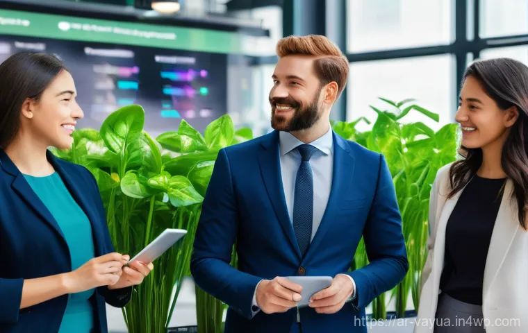 가치 기반 재정계획과 지속 가능한 투자 - **Prompt:** A vibrant, dynamic image capturing a diverse group of young adults (Millennials and Gen ...