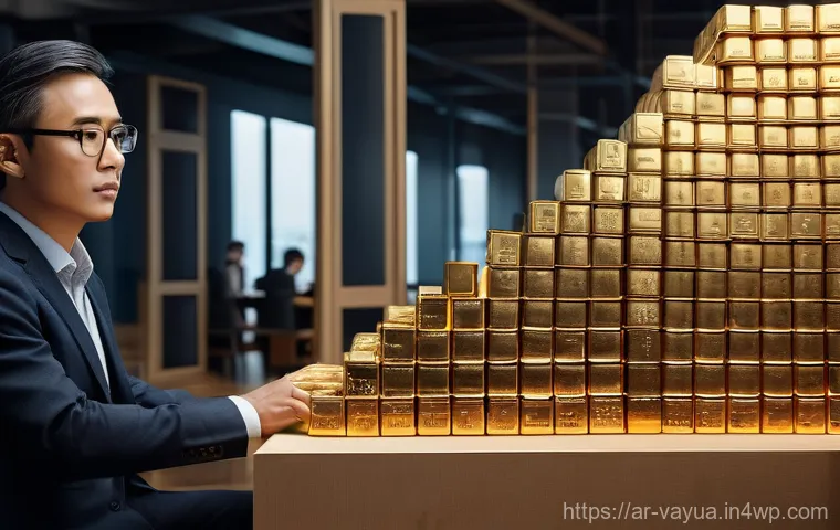 가치 기반 투자 전략 수립법 - **Prompt:** A serene individual, with an aura of wisdom and quiet confidence, stands on a peaceful, ...